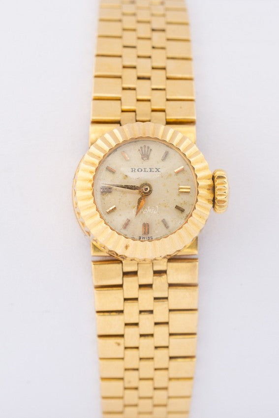 Gouden rolex dames horloge