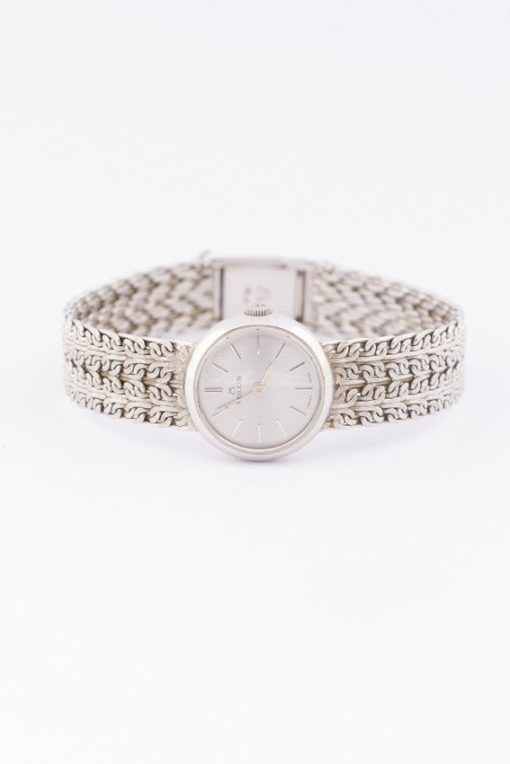 White gold watch