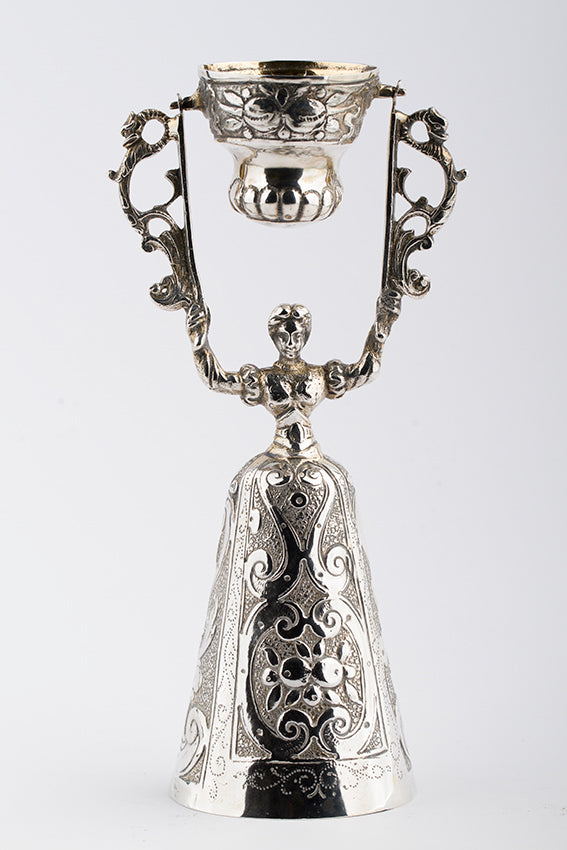 Silver bridal cup