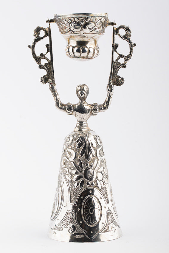 Silver bridal cup