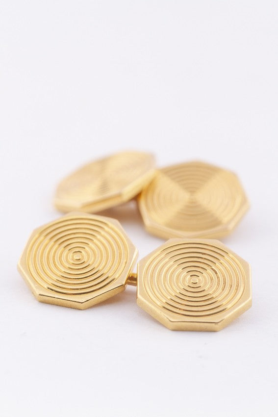 Gouden manchet knopen