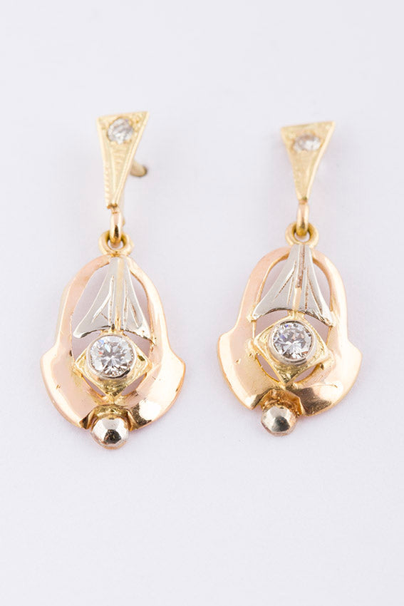 Art Déco oorhangers