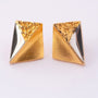 White/yellow gold Lapponia earrings