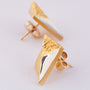 White/yellow gold Lapponia earrings