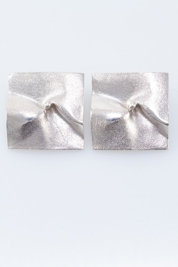 Zilveren Lapponia oorclips