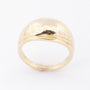 Gold band ring
