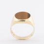 Men's ring with tiger's eye (Bwg)