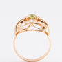 Gouden ring met een peridoot