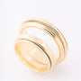 Gold wedding rings from the Piaget brand