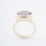 Gouden ring met een amethist