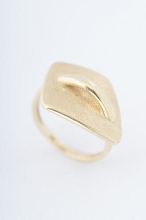 Gold ring with master mark JWC Rijswijk