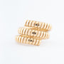 Gouden BVLGARI ring model Serpenti tubogas