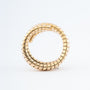 Gouden BVLGARI ring model Serpenti tubogas