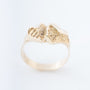 Gouden Scandinavische ring