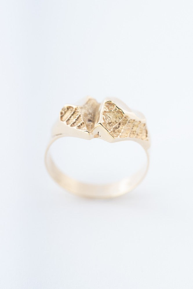 Gouden Scandinavische ring
