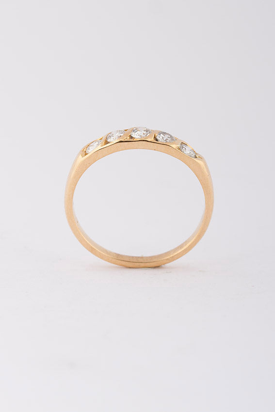 Tennis bracelet with diamonds