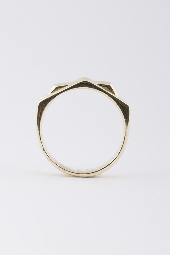 9 krt. fantasie ring