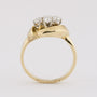 Gouden ring met 4 briljanten