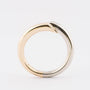 Wit/geel gouden Le Chic ring