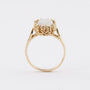 Gouden ring met opaal