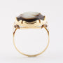 Gouden ring met camée