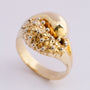 Gouden fantasie ring
