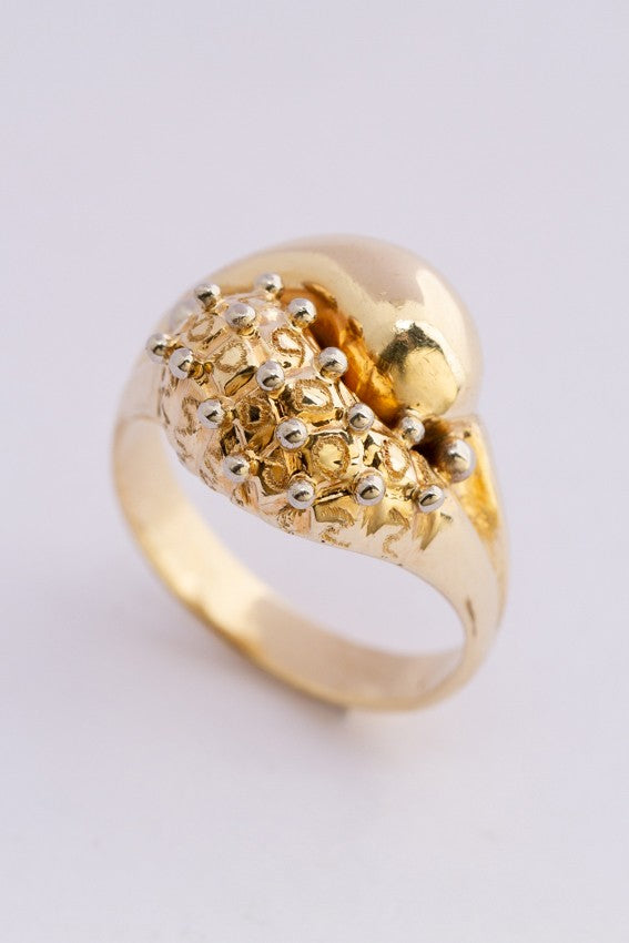 Gouden fantasie ring