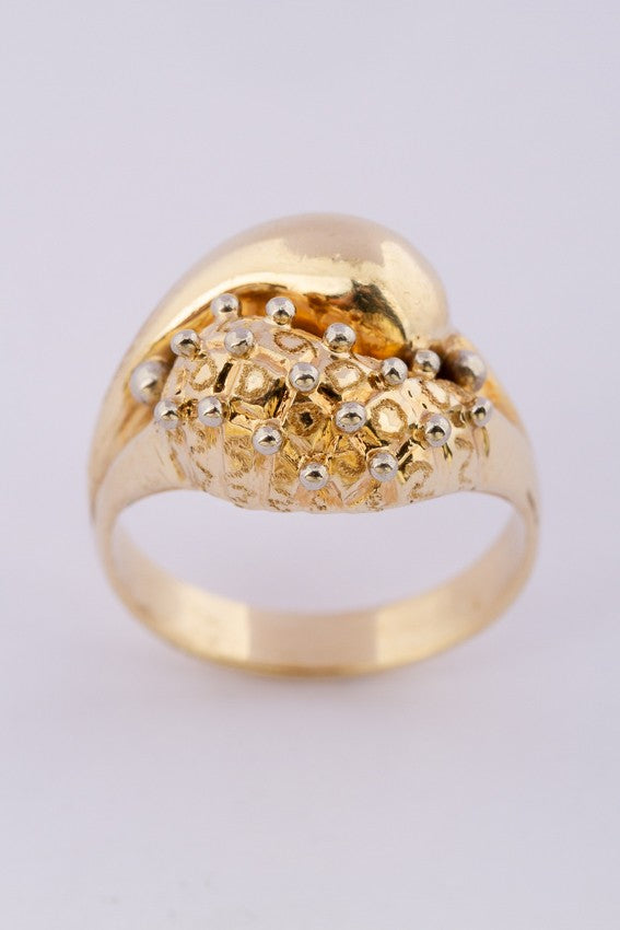 Gouden fantasie ring