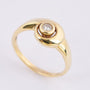 Gouden ring met een briljant (0.05 ct.)