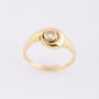 Gouden ring met een briljant (0.05 ct.)