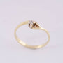 14 krt. gouden solitair ring