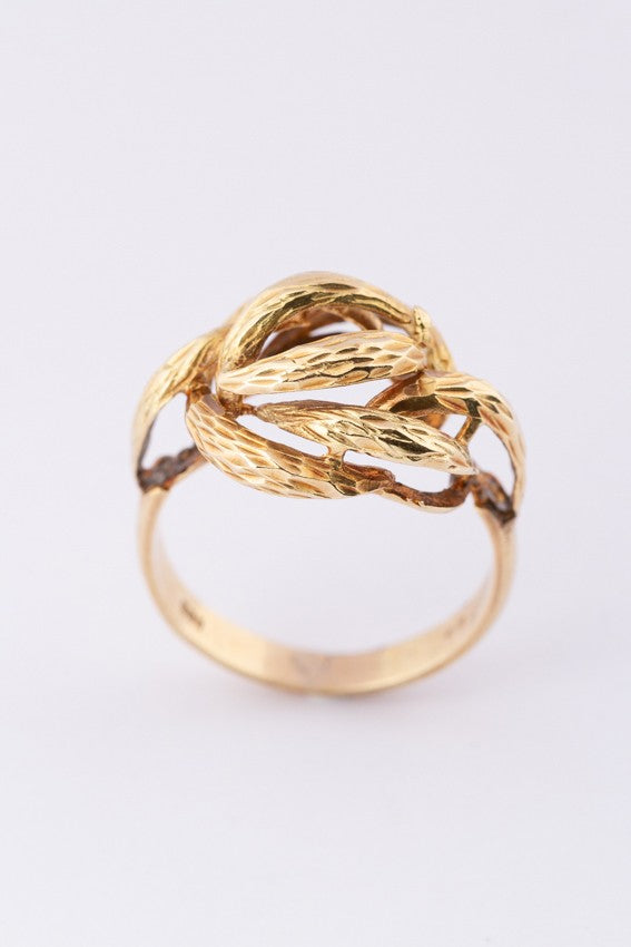 Gouden fantasie ring