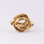 Gouden fantasie ring