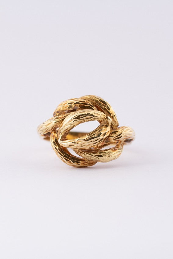 Gouden fantasie ring