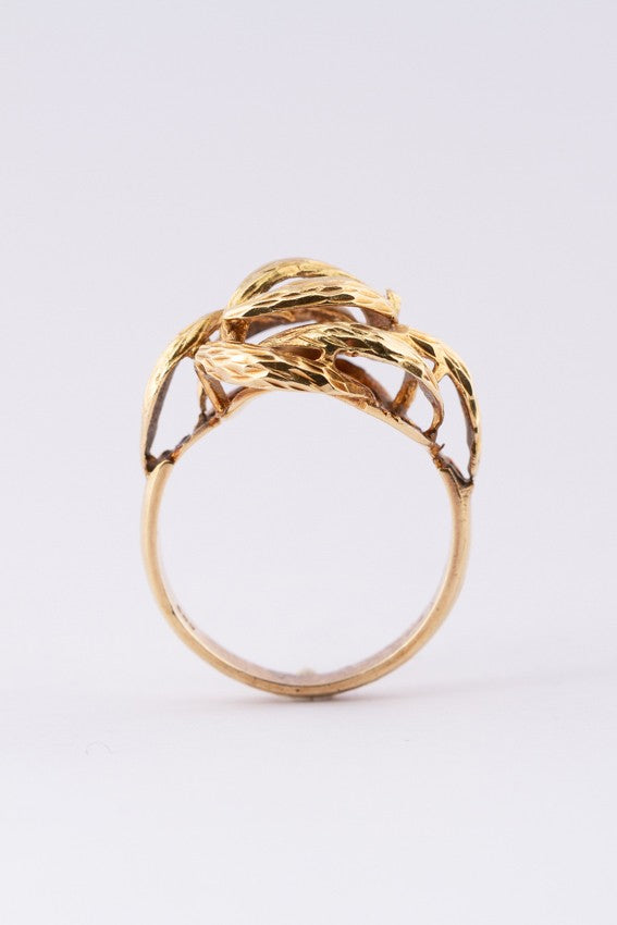 Gouden fantasie ring