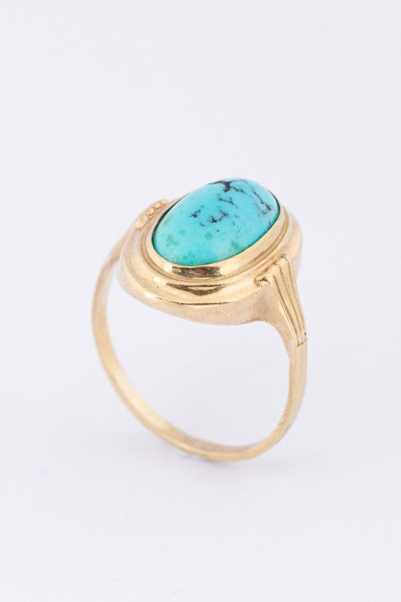 English ring with turquoise (BWG)