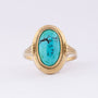 English ring with turquoise (BWG)