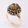 Gouden ring met saffier