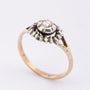 Gouden ring met een diamant
