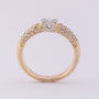 Gouden ring met diamant
