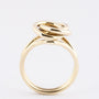 Gouden knoop ring