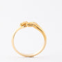 Gouden ring met een springend paard