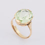 Gouden ring met chrysoliet