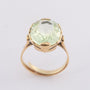 Gouden ring met chrysoliet