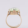 Gouden ring met chrysoliet
