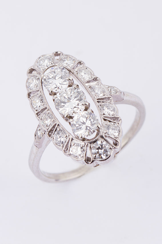 Prinsessen ring met briljant