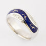 Fabergé ring with enamel and brilliant