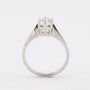 Wit gouden solitair ring met een briljant van 1.00 ct.