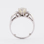 White gold solitaire ring with old-cut brilliant (1.3 ct.)