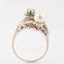 Wit gouden slag ring
